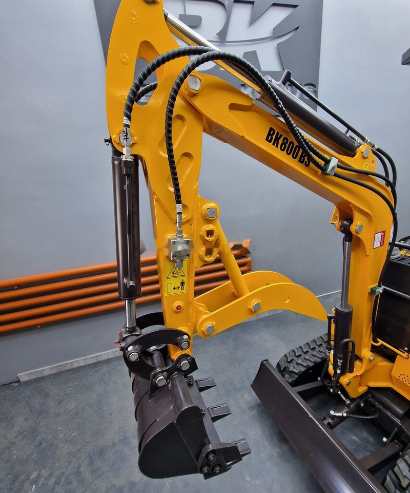 Berger Kraus BK800BS Nowa minikoparka Mini excavator Torsion arm - Міні-екскаватор: фото 4 Berger Kraus BK800BS Nowa minikoparka Mini excavator Torsion arm - Міні-екскаватор: фото 4