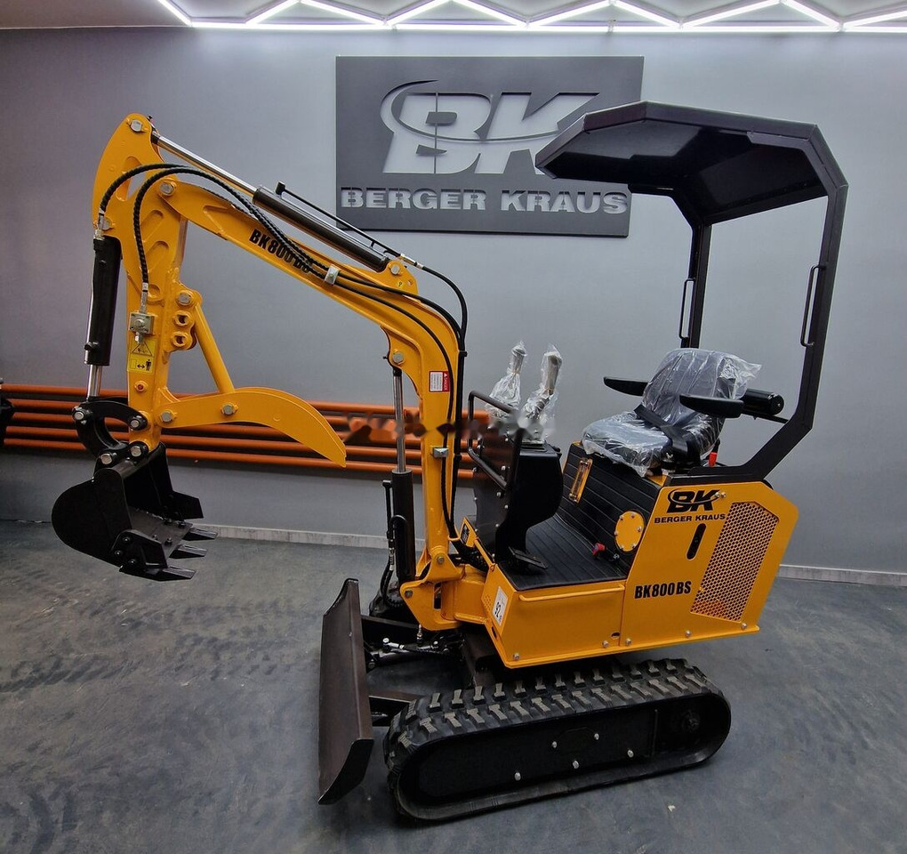Berger Kraus BK800BS Nowa minikoparka Mini excavator Torsion arm - Міні-екскаватор: фото 2 Berger Kraus BK800BS Nowa minikoparka Mini excavator Torsion arm - Міні-екскаватор: фото 2