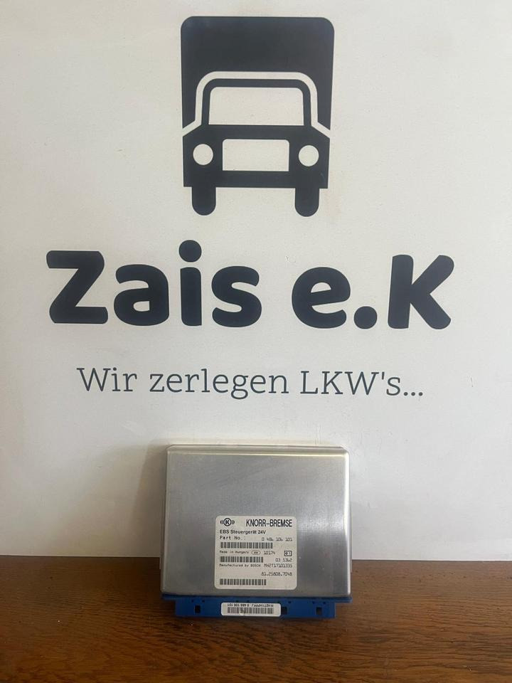 MAN Knorr-bremse EBS Steuergerät 81.25808.7048 - Блок управління в категорії Вантажівки: фото 1 MAN Knorr-bremse EBS Steuergerät 81.25808.7048 - Блок управління в категорії Вантажівки: фото 1