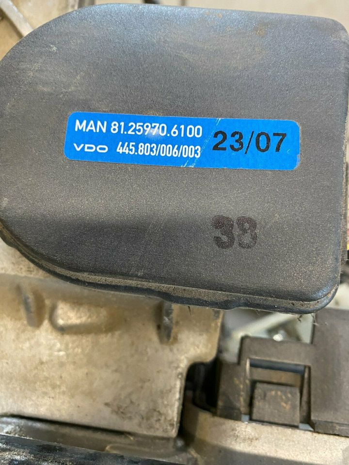 MAN TGA TGX Fußbremsventil Bremsventil 81.25970.6100 - Гальмівний клапан в категорії Вантажівки: фото 4 MAN TGA TGX Fußbremsventil Bremsventil 81.25970.6100 - Гальмівний клапан в категорії Вантажівки: фото 4