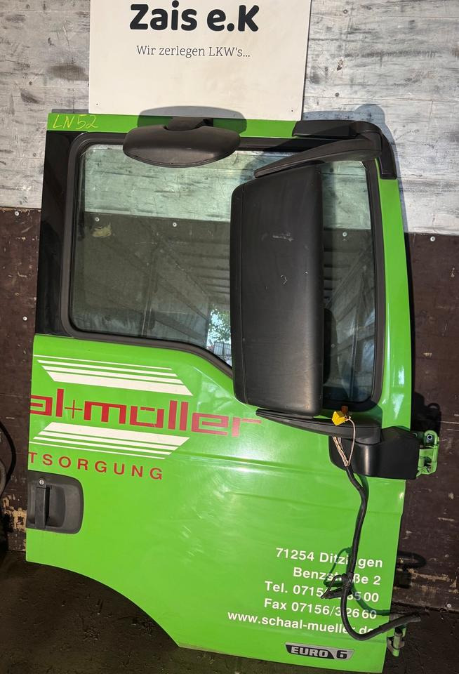 MAN TGS EU6 Beifahrertür Grün Spiegel Innenverkleidung LN 52 - Двері та запчастини в категорії Вантажівки: фото 1 MAN TGS EU6 Beifahrertür Grün Spiegel Innenverkleidung LN 52 - Двері та запчастини в категорії Вантажівки: фото 1