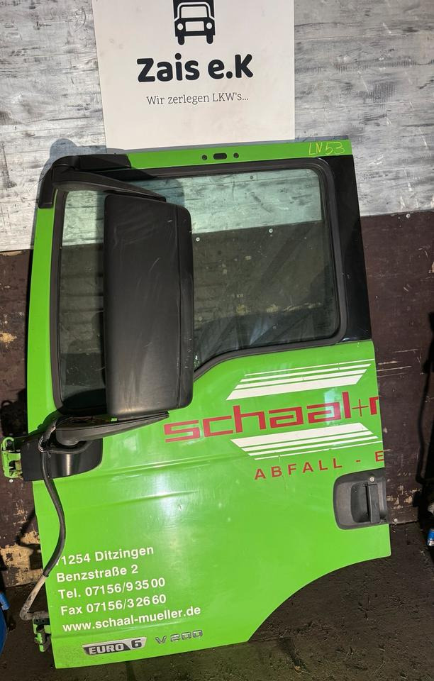 MAN TGS EU6 Fahrertür Grün Spiegel Innenverkleidung - Двері та запчастини в категорії Вантажівки: фото 1 MAN TGS EU6 Fahrertür Grün Spiegel Innenverkleidung - Двері та запчастини в категорії Вантажівки: фото 1