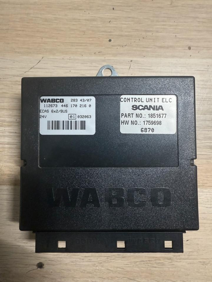 SCANIA ECAS 6x2 / BUS Steuergerät 1851677 - Блок управління в категорії Автобуси: фото 2 SCANIA ECAS 6x2 / BUS Steuergerät 1851677 - Блок управління в категорії Автобуси: фото 2