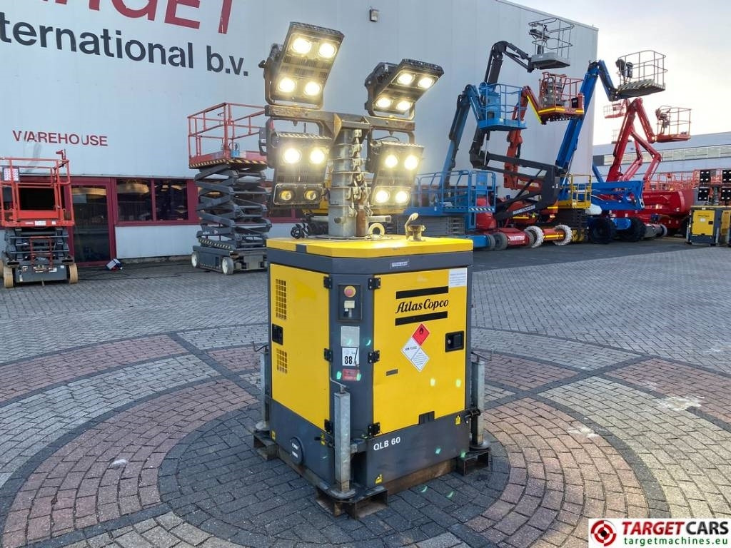 Atlas Copco QLB60 Tower Light 4x350W Led - Освітлювальна вежа: фото 1 Atlas Copco QLB60 Tower Light 4x350W Led - Освітлювальна вежа: фото 1