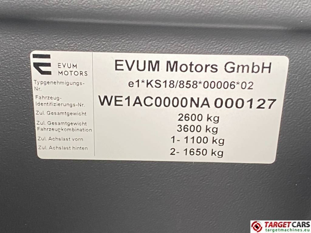 Бортова вантажівка/ Платформа, Компактний вантажний електромобіль Evum ACar Electric UTV Open Platform Utility Van: фото 15