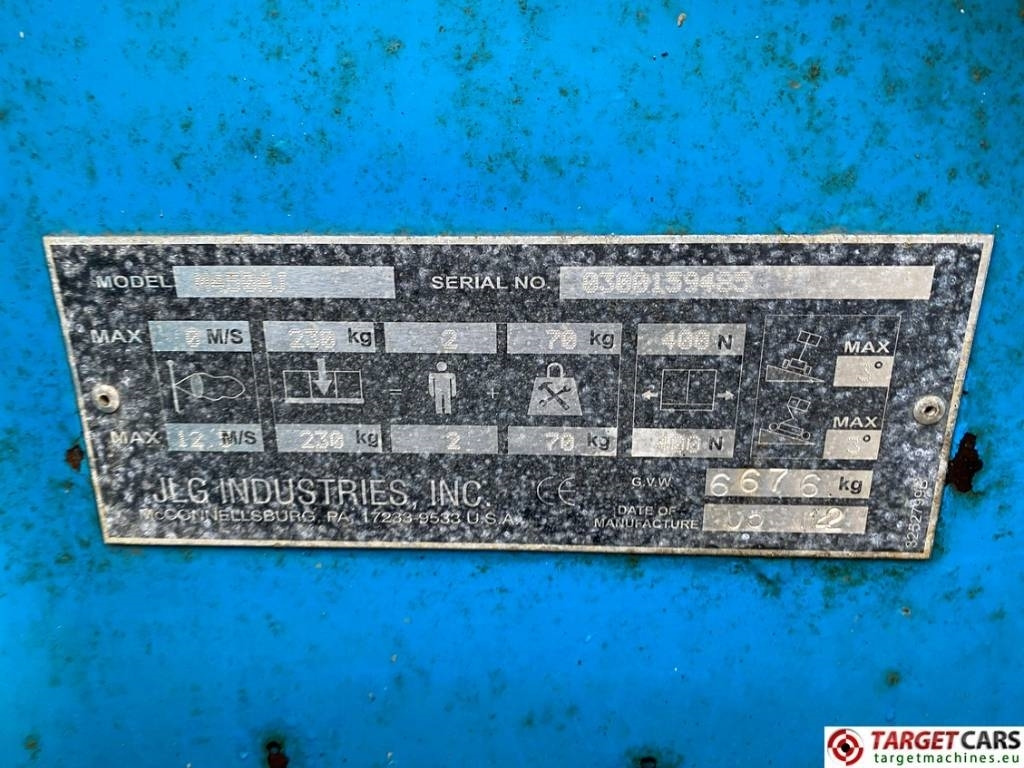 Колінчастий підйомник JLG M450AJ HyBrid Articulated Boom Work Lift 1572cm: фото 10