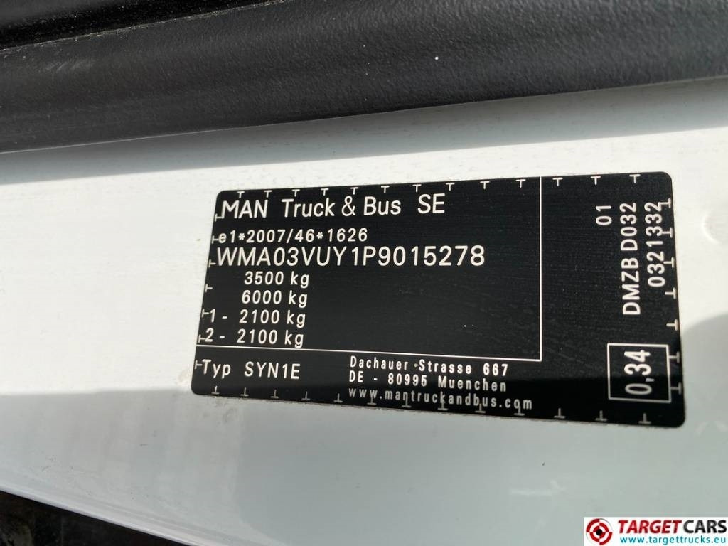 Суцільнометалевий фургон MAN TGE 3.180 Panel Van L4H2 Aut 177HP: фото 14