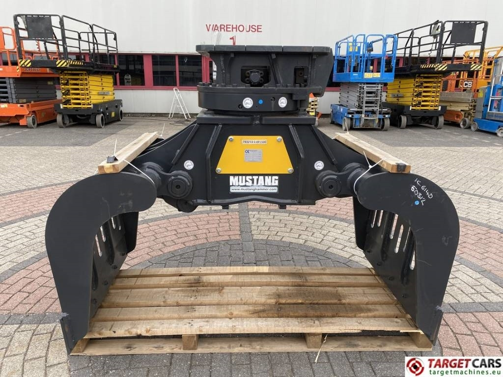 Mustang GRP1500 Hydraulic Rotation Sorting Grapple 17~23T - Грейфер в категорії Будівельна техніка: фото 1 Mustang GRP1500 Hydraulic Rotation Sorting Grapple 17~23T - Грейфер в категорії Будівельна техніка: фото 1