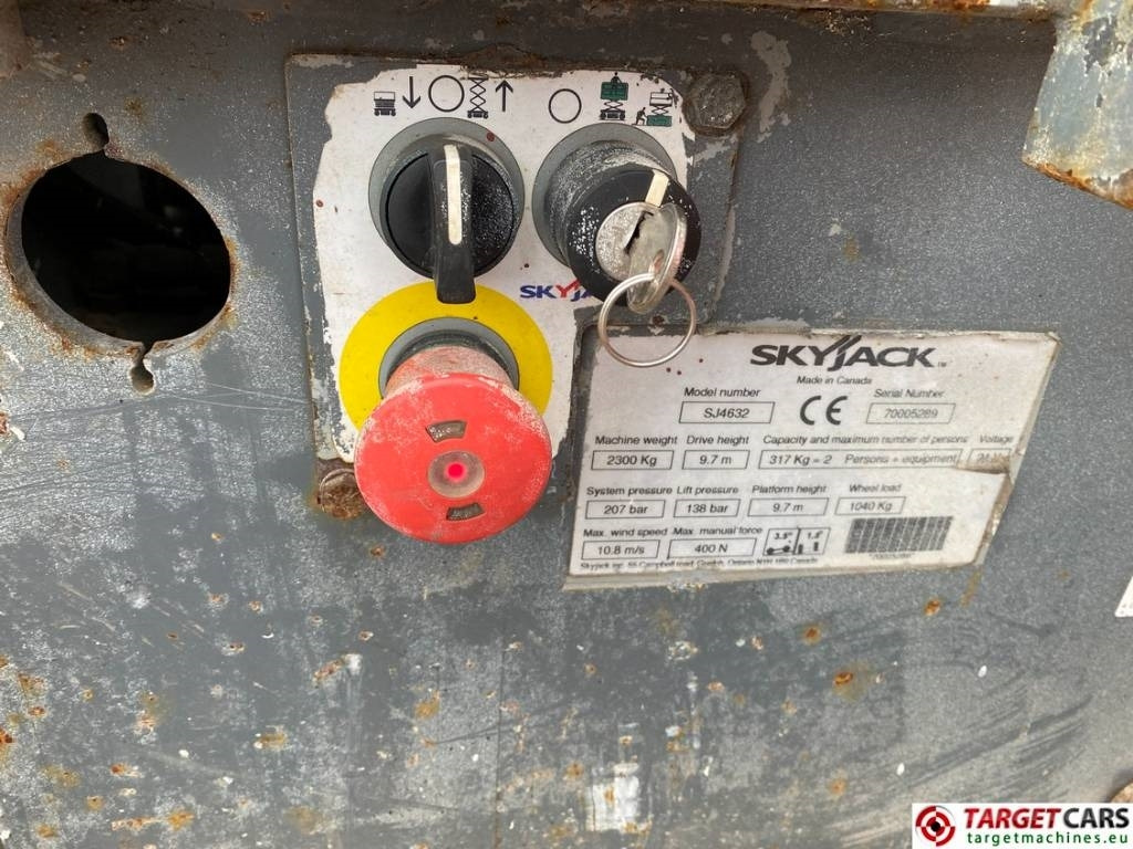 Ножичний підйомник SkyJack SJIII-4632 Electric 4632 Scissor Work Lift 1170cm: фото 12