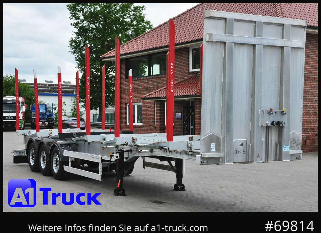 BENALU Timberliner, Vollalu Ecco, 2x Liftachse, Lang-Holz, - Напівпричіп лісовоз: фото 1 BENALU Timberliner, Vollalu Ecco, 2x Liftachse, Lang-Holz, - Напівпричіп лісовоз: фото 1