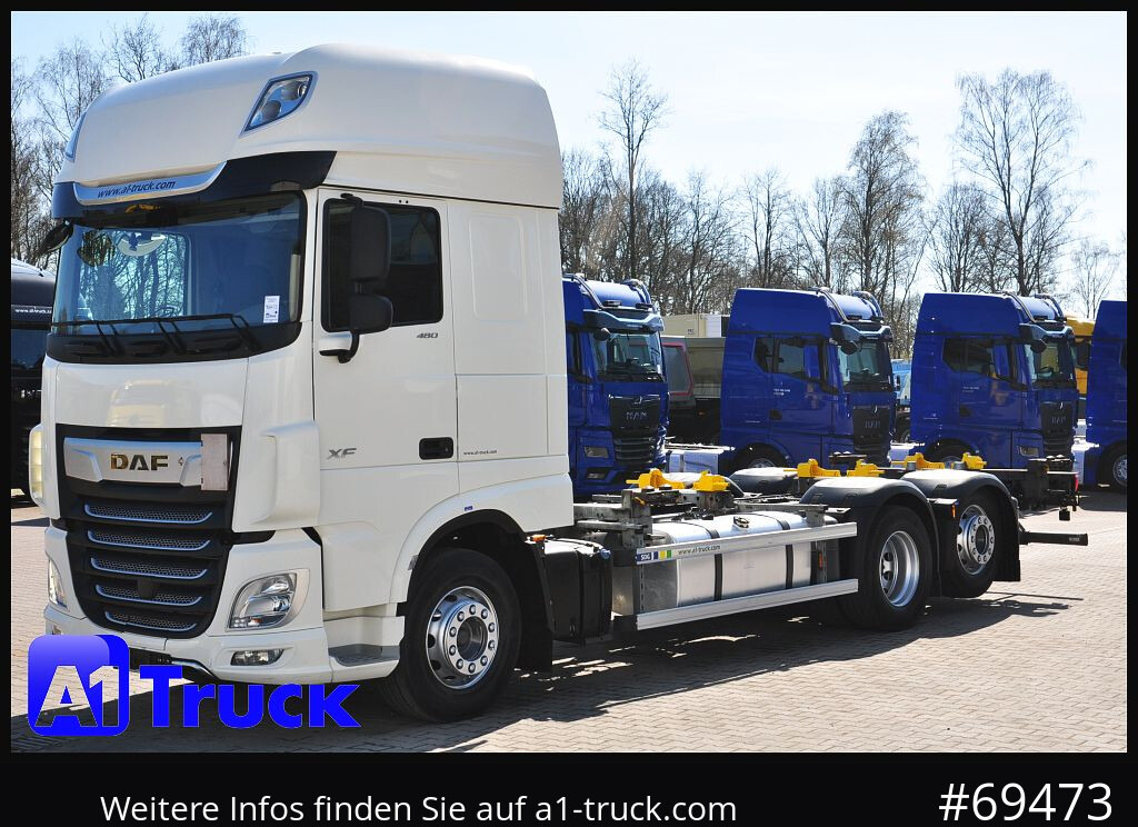 Контейнеровоз/ Змінний кузов вантажівка DAF DAF XF 480 FAR SSC Intarder Multiwechsler, 7.82: фото 11