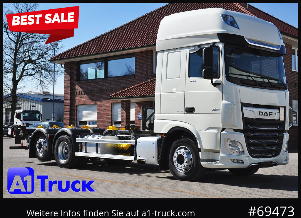 DAF DAF XF 480 FAR SSC Intarder Multiwechsler, 7.82 - Контейнеровоз/ Змінний кузов вантажівка: фото 1 DAF DAF XF 480 FAR SSC Intarder Multiwechsler, 7.82 - Контейнеровоз/ Змінний кузов вантажівка: фото 1