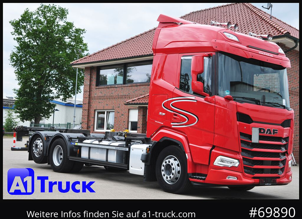 DAF XF 480, BDF, 7,45, 7,82, Lift-Lenkachse, - Контейнеровоз/ Змінний кузов вантажівка: фото 1 DAF XF 480, BDF, 7,45, 7,82, Lift-Lenkachse, - Контейнеровоз/ Змінний кузов вантажівка: фото 1