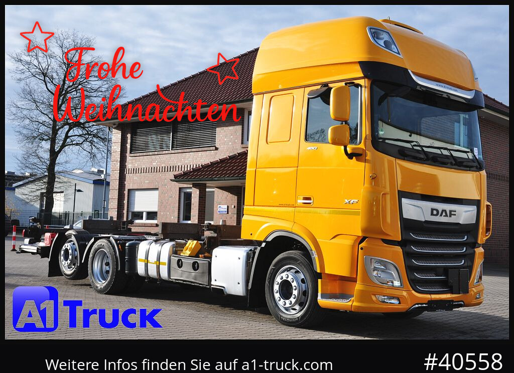 DAF XF 480, MultiBDF, 7,45, Standklima, LBW, - Контейнеровоз/ Змінний кузов вантажівка: фото 1 DAF XF 480, MultiBDF, 7,45, Standklima, LBW, - Контейнеровоз/ Змінний кузов вантажівка: фото 1