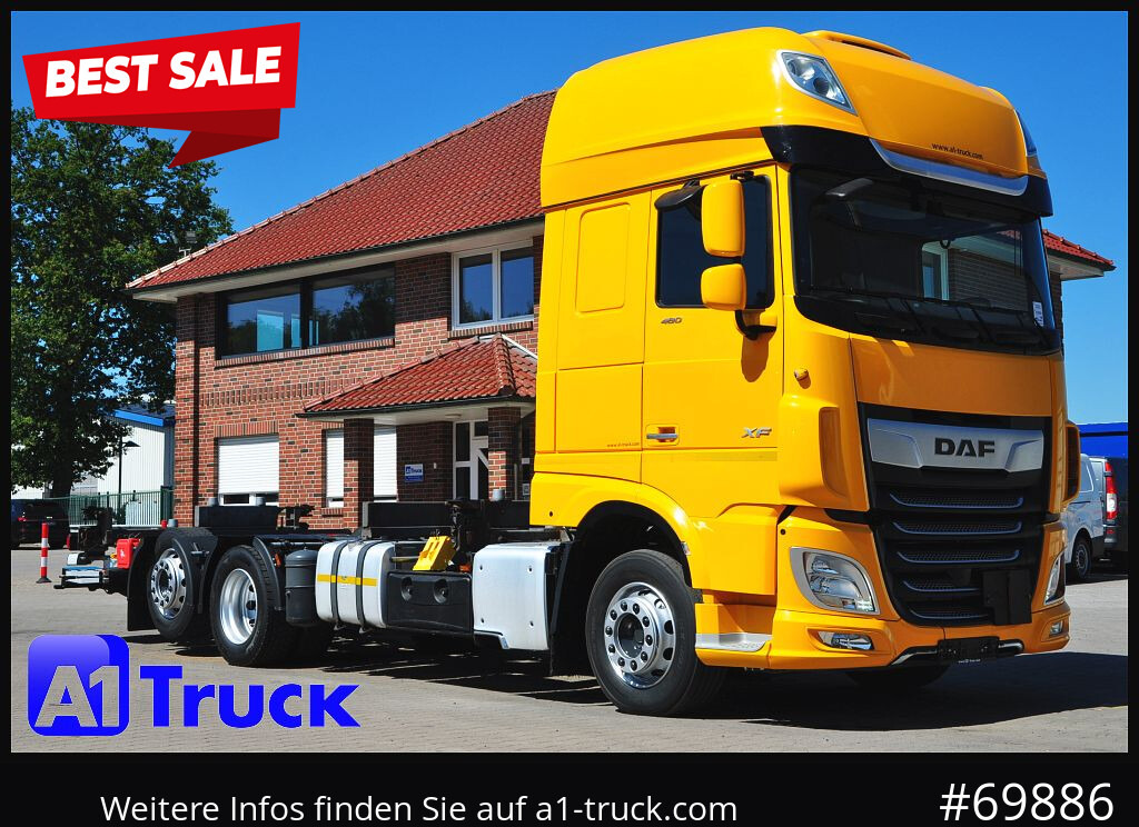 DAF XF 480, MultiBDF, 7,45, Standklima, LBW, - Контейнеровоз/ Змінний кузов вантажівка: фото 1 DAF XF 480, MultiBDF, 7,45, Standklima, LBW, - Контейнеровоз/ Змінний кузов вантажівка: фото 1