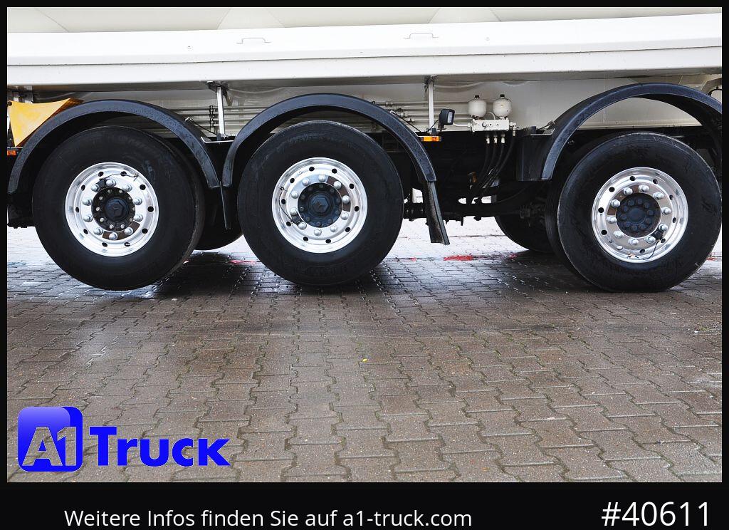 FELDBINDER EUT 55,3, 7 Kammern Futter Feed, Lenkachse, Alufelgen, - Напівпричіп цистерна для сипучих вантажів: фото 3 FELDBINDER EUT 55,3, 7 Kammern Futter Feed, Lenkachse, Alufelgen, - Напівпричіп цистерна для сипучих вантажів: фото 3