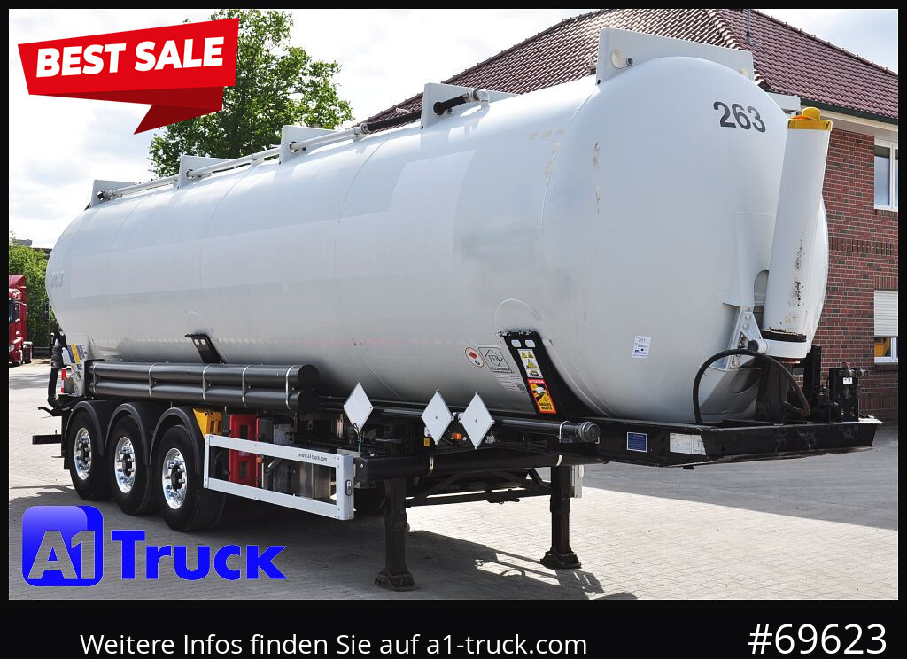 FELDBINDER KIP 52/7000/A/2, Kippsilo 52.3 ADR, 52m³, 52000 Liter - Напівпричіп цистерна для сипучих вантажів: фото 1 FELDBINDER KIP 52/7000/A/2, Kippsilo 52.3 ADR, 52m³, 52000 Liter - Напівпричіп цистерна для сипучих вантажів: фото 1