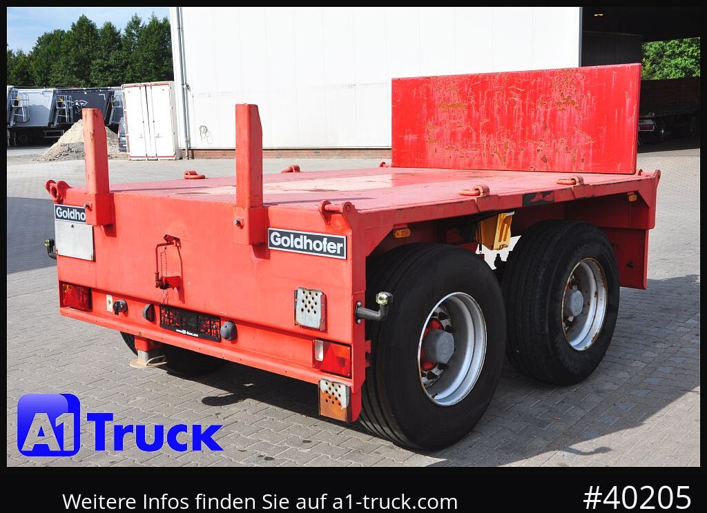 GOLDHOFER Ballast Anh. Goldhofer - Бортовий причіп/ Платформа: фото 3 GOLDHOFER Ballast Anh. Goldhofer - Бортовий причіп/ Платформа: фото 3