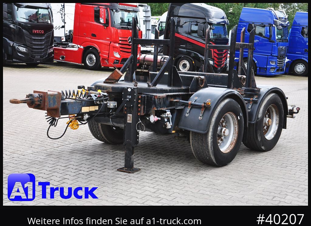 Бортовий причіп/ Платформа HUEFFERMANN HTA1800, Ballast, BPW Achsen, Luft: фото 13 Бортовий причіп/ Платформа HUEFFERMANN HTA1800, Ballast, BPW Achsen, Luft: фото 13