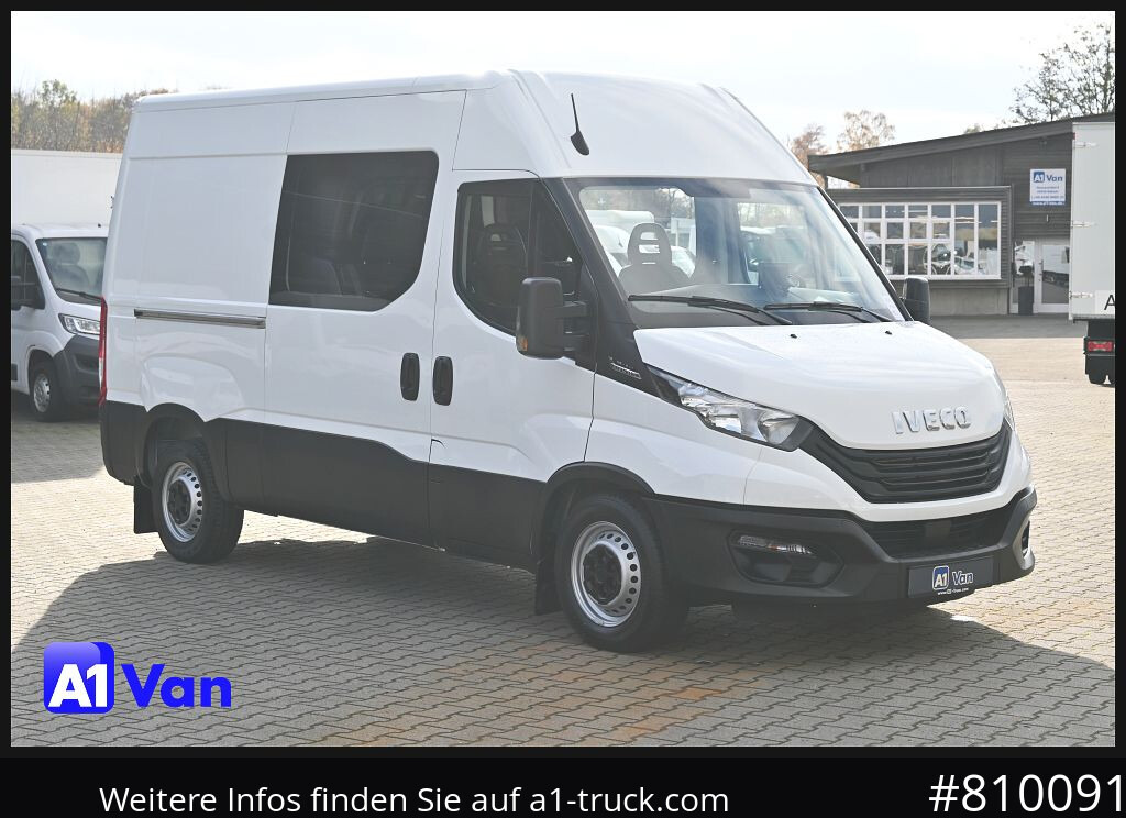 IVECO Daily 35S21 A8V Mixto, Klima, Tempomat, AHK - Суцільнометалевий фургон, Вантажопасажирський фургон: фото 1 IVECO Daily 35S21 A8V Mixto, Klima, Tempomat, AHK - Суцільнометалевий фургон, Вантажопасажирський фургон: фото 1