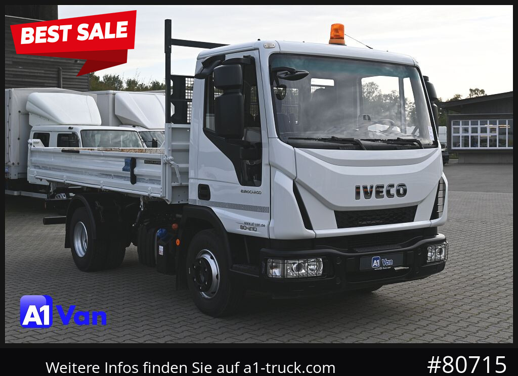 IVECO Eurocargo 80E21 Kipper, Meiller, Klima, 2x AHK - Малотоннажний самоскид: фото 1 IVECO Eurocargo 80E21 Kipper, Meiller, Klima, 2x AHK - Малотоннажний самоскид: фото 1