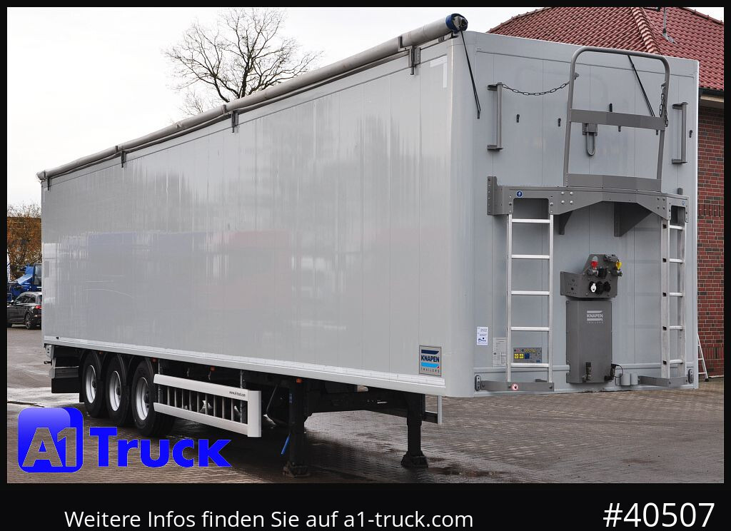 KNAPEN K100, Liftachse, Funk ca. 90m³ - З рухомою підлогою напівпричіп: фото 1 KNAPEN K100, Liftachse, Funk ca. 90m³ - З рухомою підлогою напівпричіп: фото 1