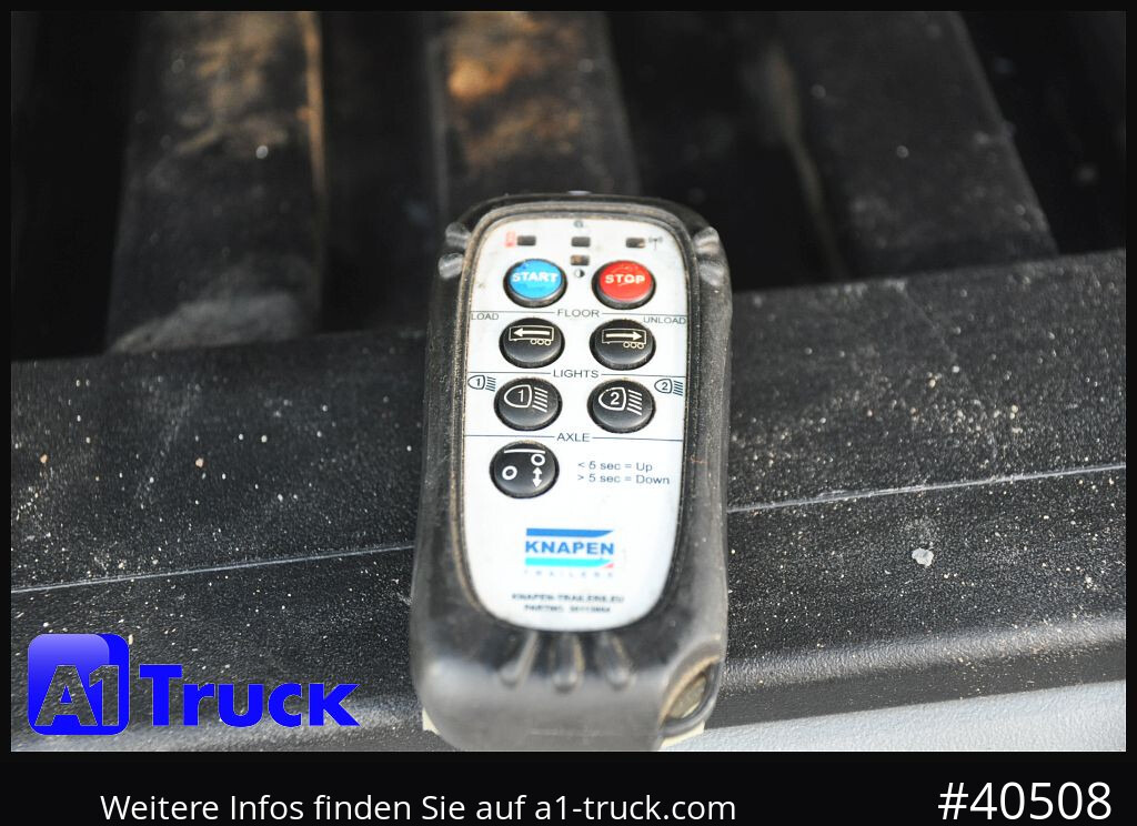 KNAPEN K100, Liftachse, Funk ca. 90m³ - З рухомою підлогою напівпричіп: фото 2 KNAPEN K100, Liftachse, Funk ca. 90m³ - З рухомою підлогою напівпричіп: фото 2