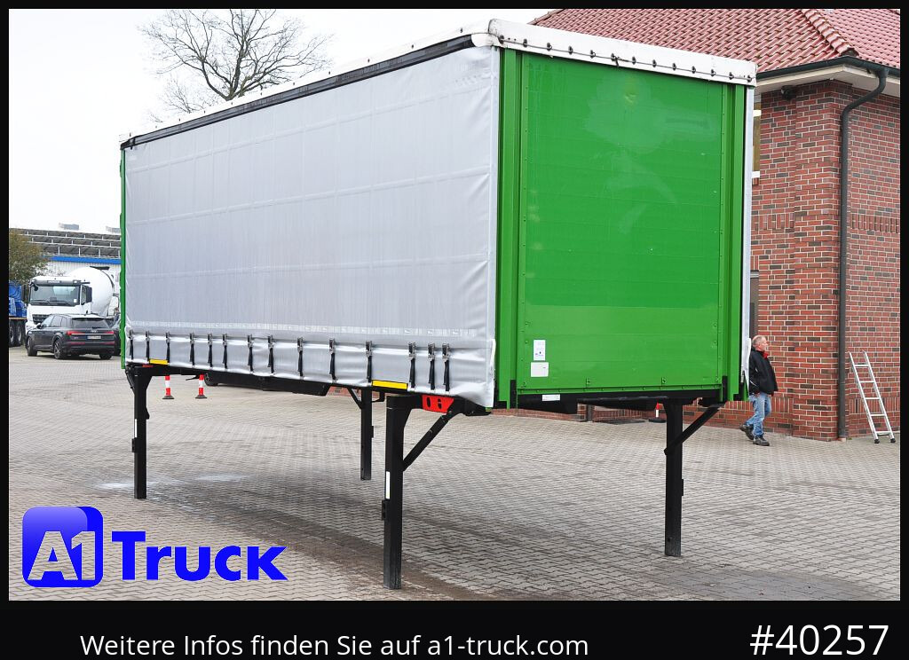 KOEGEL 7.45 BDF Wechselbrücke, neue Plane, Bordwand - Тентований кузов: фото 1 KOEGEL 7.45 BDF Wechselbrücke, neue Plane, Bordwand - Тентований кузов: фото 1