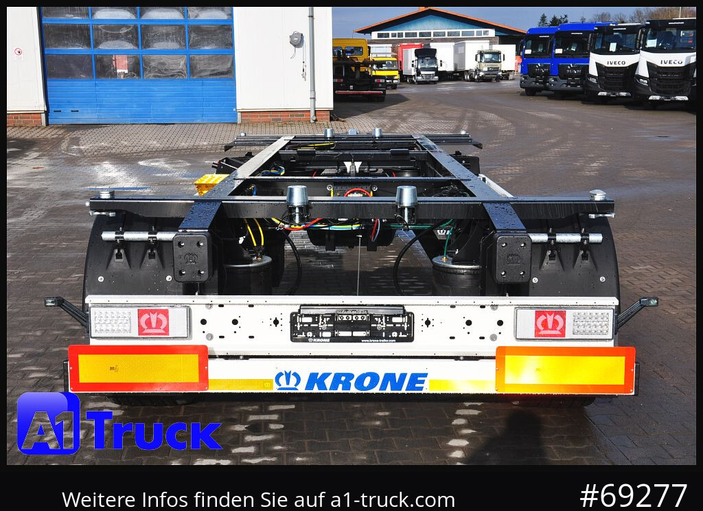 Контейнеровоз/ Змінний кузов причіп KRONE 5 x AZW 18, MAXI für 1120mm + 1320mm, SOFORT NEU: фото 11
