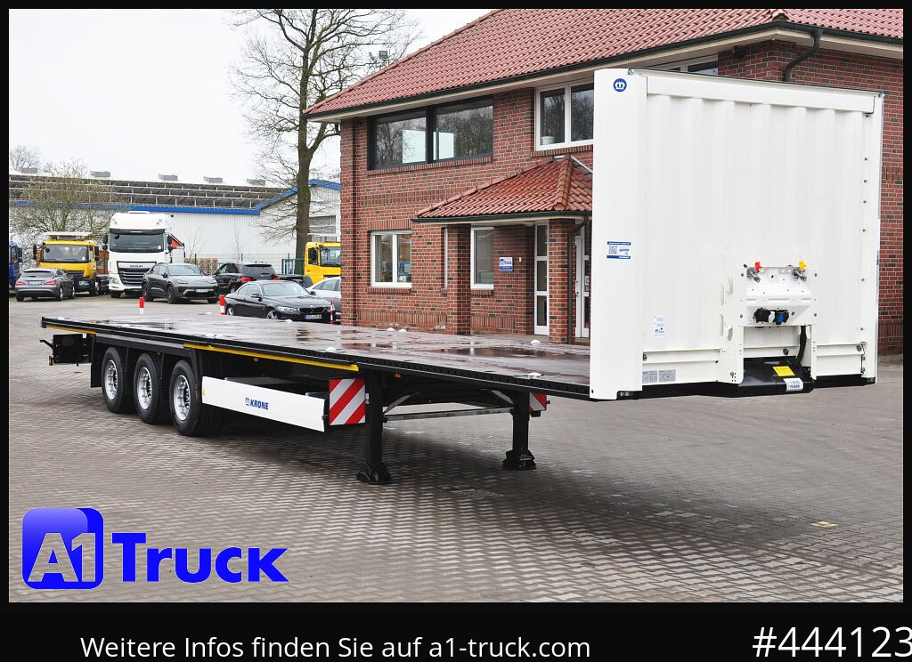 KRONE 5 x SD, Mega, Twistlock, Container, NEU, ohne Zulassung - Бортовий напівпричіп/ Платформа: фото 1 KRONE 5 x SD, Mega, Twistlock, Container, NEU, ohne Zulassung - Бортовий напівпричіп/ Платформа: фото 1