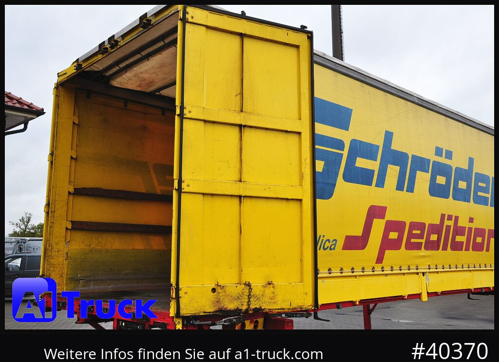 KRONE 7.45, Bordwand + Schiebeplane, - Тентований кузов: фото 5 KRONE 7.45, Bordwand + Schiebeplane, - Тентований кузов: фото 5