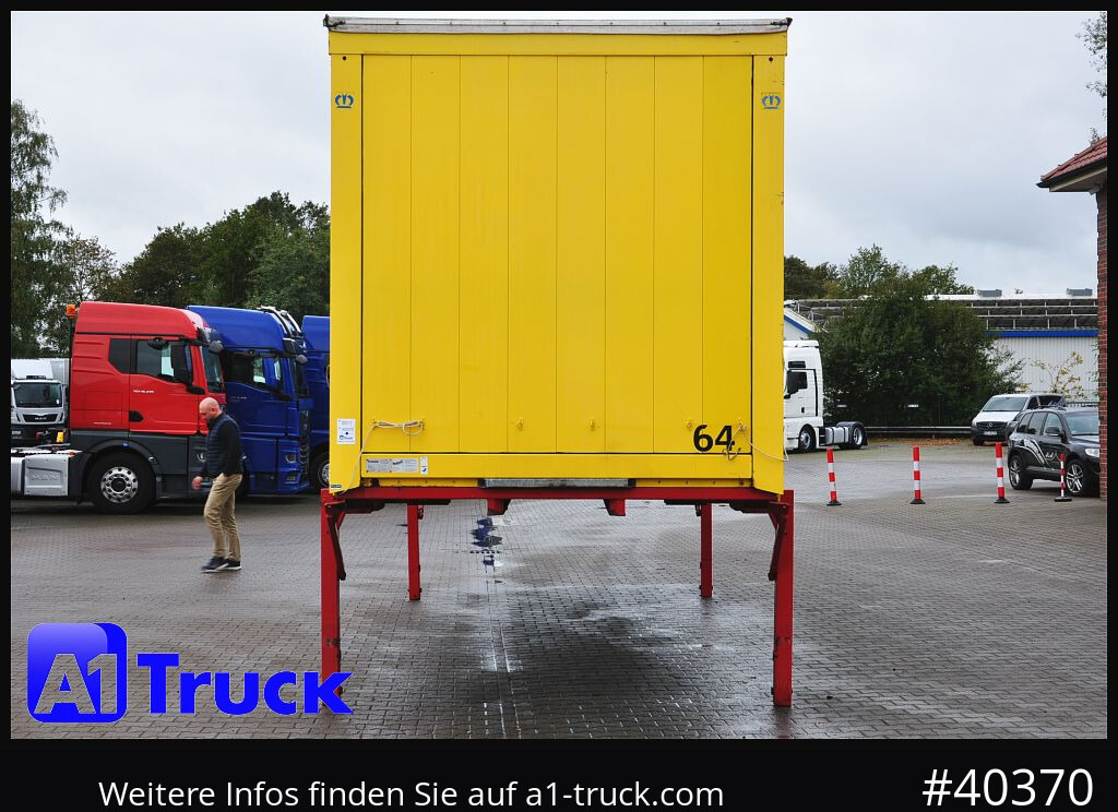 KRONE 7.45, Bordwand + Schiebeplane, - Тентований кузов: фото 2 KRONE 7.45, Bordwand + Schiebeplane, - Тентований кузов: фото 2