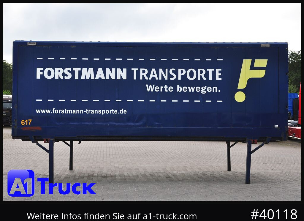 Кузов - фургон KRONE BDF 7,82 Container, 2700mm Innenhöhe, Portaltür: фото 12