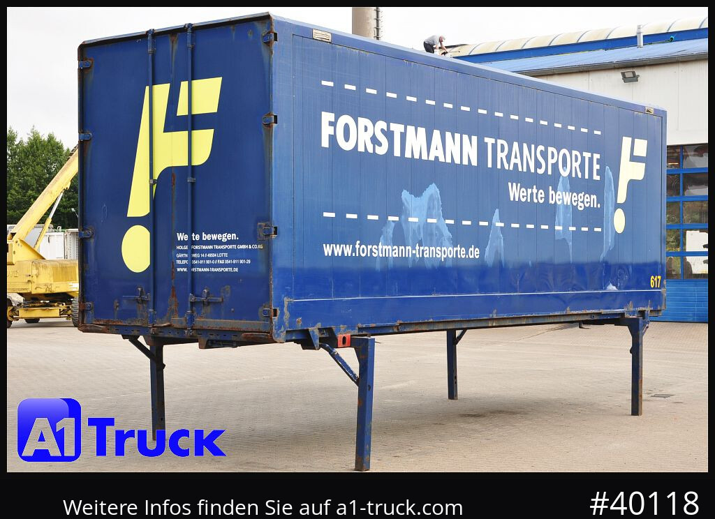 Кузов - фургон KRONE BDF 7,82 Container, 2700mm Innenhöhe, Portaltür: фото 9