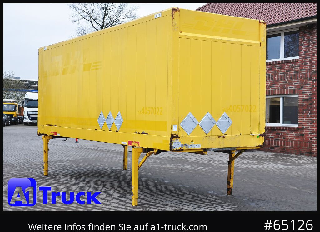 KRONE BDF 7,82 Container, 2800mm innen, Wechselbrücke - Кузов - фургон: фото 1 KRONE BDF 7,82 Container, 2800mm innen, Wechselbrücke - Кузов - фургон: фото 1