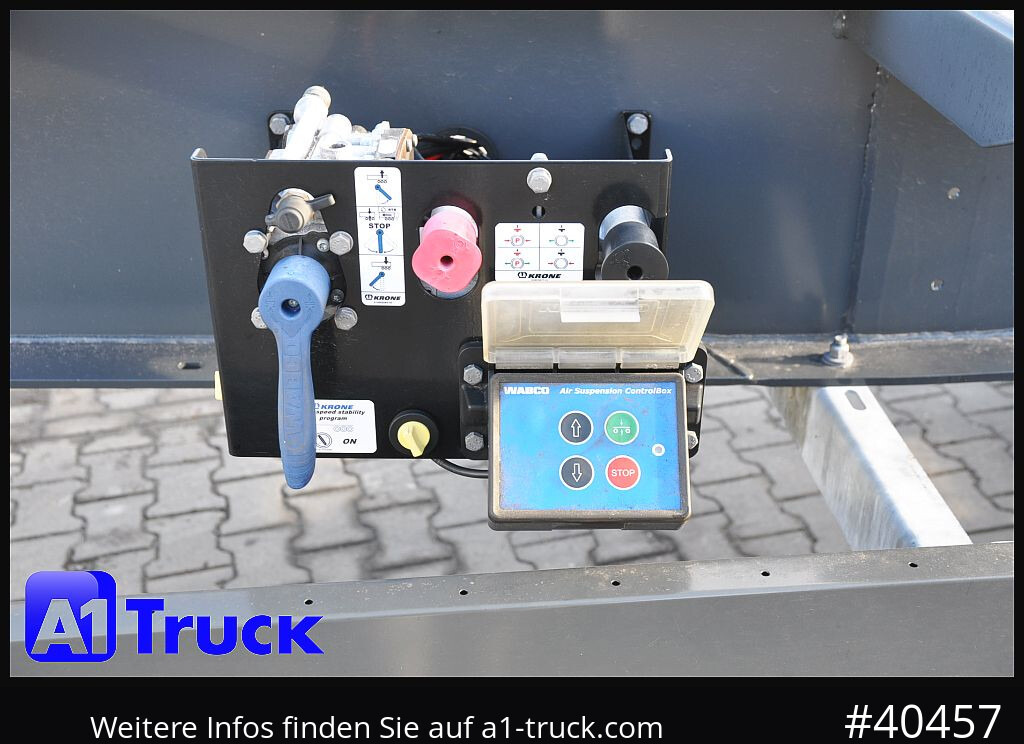 KRONE Container Chassi lang, 2 x 7,45 Wechselbrücken, wenig genutzt.. - Контейнеровоз/ Змінний кузов напівпричіп: фото 2 KRONE Container Chassi lang, 2 x 7,45 Wechselbrücken, wenig genutzt.. - Контейнеровоз/ Змінний кузов напівпричіп: фото 2