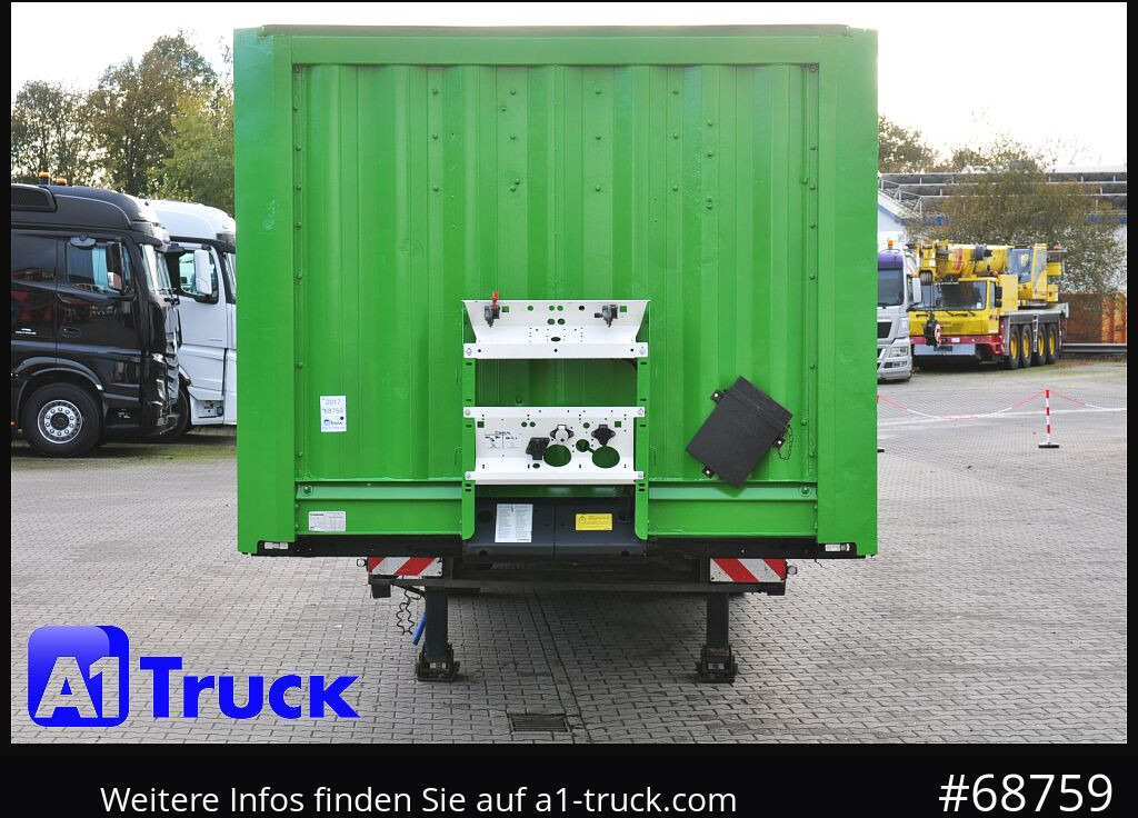 KRONE Mega, Plattform, Liftachse, Container,Twistlock, - Бортовий напівпричіп/ Платформа: фото 2 KRONE Mega, Plattform, Liftachse, Container,Twistlock, - Бортовий напівпричіп/ Платформа: фото 2