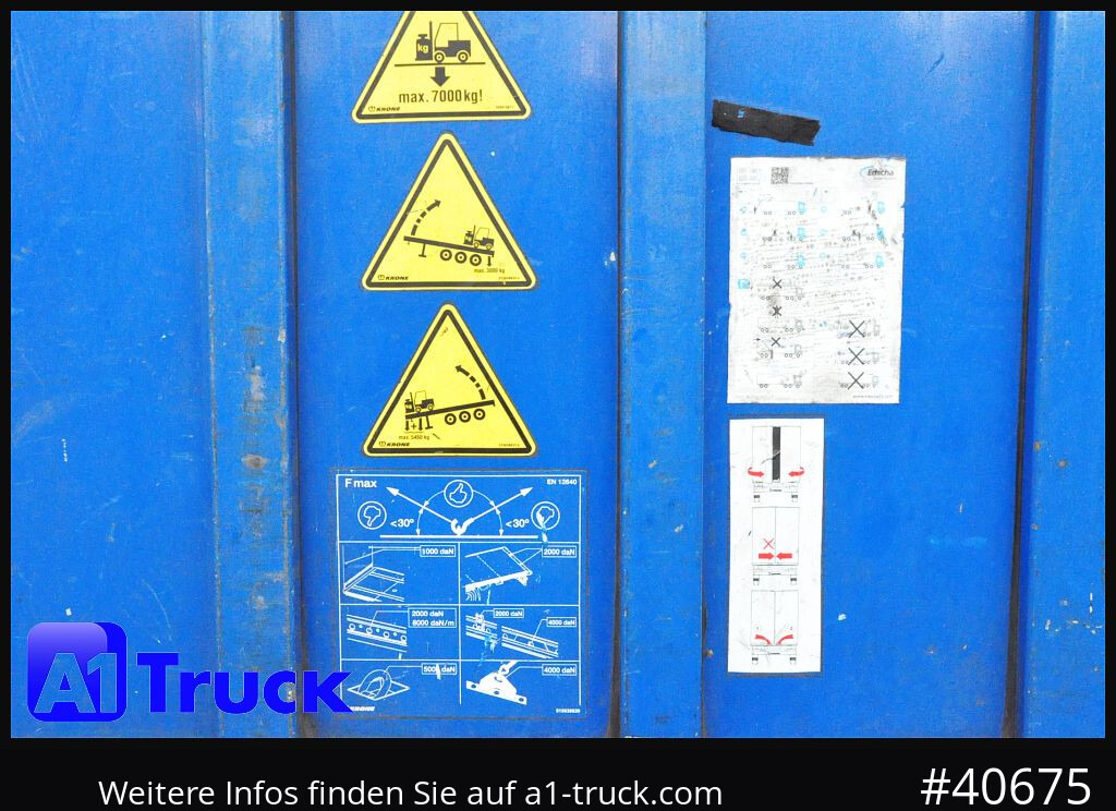 KRONE SD 27, Staplerhalterung, Liftachse, Lenkachse - Тентований напівпричіп: фото 3 KRONE SD 27, Staplerhalterung, Liftachse, Lenkachse - Тентований напівпричіп: фото 3