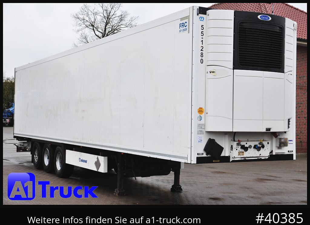 KRONE SD, Carrier 1950, Rolltor FRC Tiefkühl - Рефрижератор напівпричіп: фото 1 KRONE SD, Carrier 1950, Rolltor FRC Tiefkühl - Рефрижератор напівпричіп: фото 1