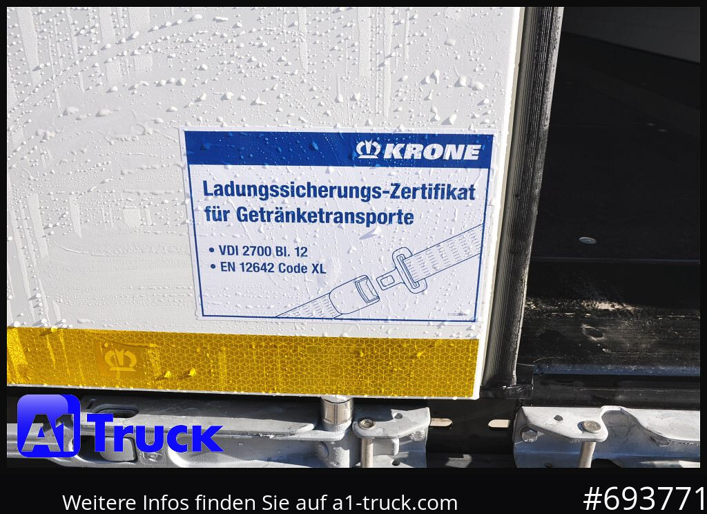 KRONE SD Koffer, Liftachse, Code XL, VDI 2700, SOFORT - Закритий кузов напівпричіп: фото 5 KRONE SD Koffer, Liftachse, Code XL, VDI 2700, SOFORT - Закритий кузов напівпричіп: фото 5