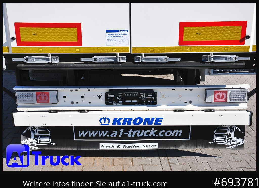 KRONE SD Koffer, Liftachse, Code XL, VDI 2700, SOFORT - Закритий кузов напівпричіп: фото 2 KRONE SD Koffer, Liftachse, Code XL, VDI 2700, SOFORT - Закритий кузов напівпричіп: фото 2