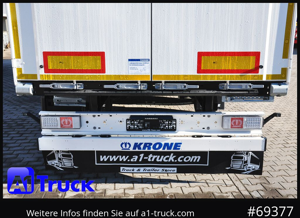 KRONE SD Koffer, Liftachse, Code XL, VDI 2700, SOFORT - Закритий кузов напівпричіп: фото 4 KRONE SD Koffer, Liftachse, Code XL, VDI 2700, SOFORT - Закритий кузов напівпричіп: фото 4