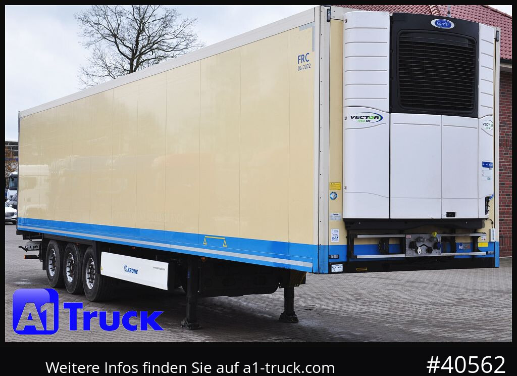 KRONE SDR 27 Carrier 1950 Mt. Doppelstock Lift,TÜV 07/2026 - Рефрижератор напівпричіп: фото 1 KRONE SDR 27 Carrier 1950 Mt. Doppelstock Lift,TÜV 07/2026 - Рефрижератор напівпричіп: фото 1