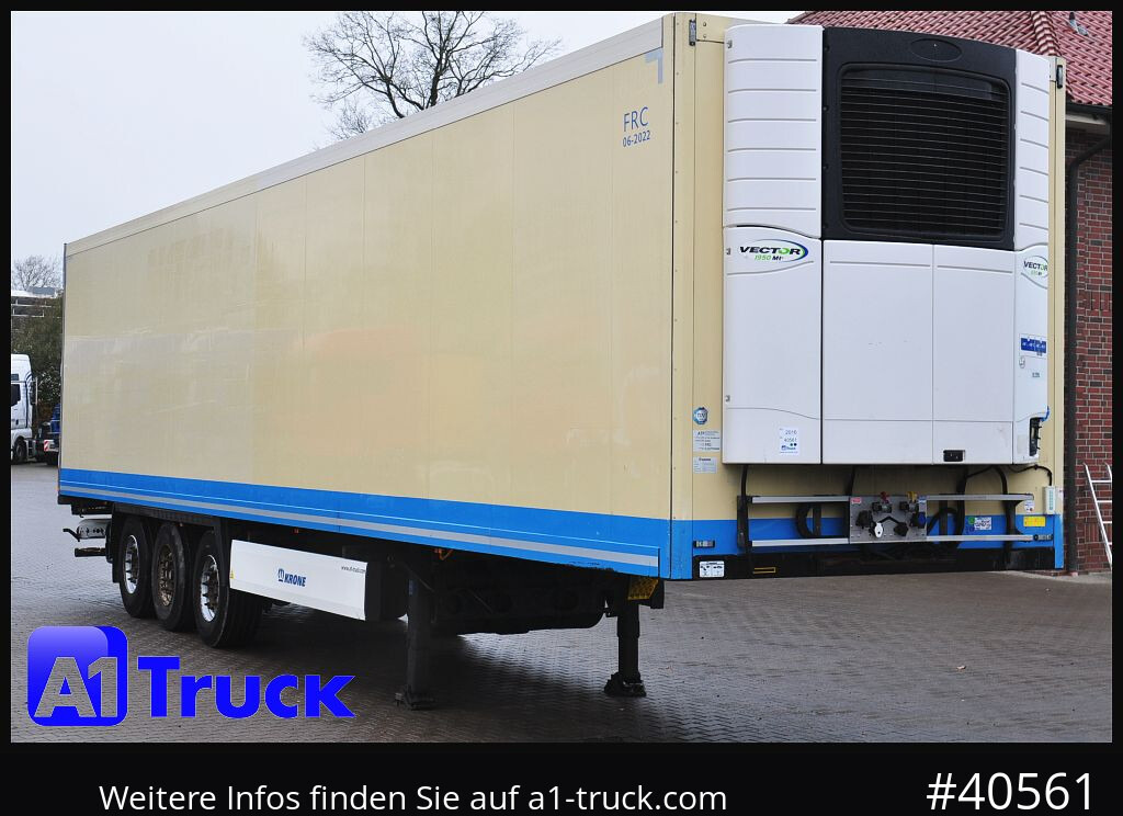 KRONE SDR 27 Carrier 1950 Mt. Doppelstock Lift,TÜV 07/2026 - Рефрижератор напівпричіп: фото 1 KRONE SDR 27 Carrier 1950 Mt. Doppelstock Lift,TÜV 07/2026 - Рефрижератор напівпричіп: фото 1