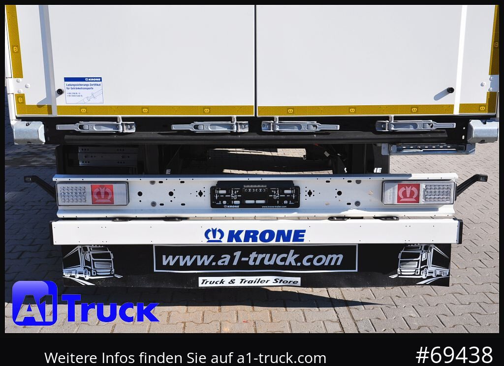 KRONE SZ 2 achs Koffer, Code XL, VDI 2700, SOFORT - Закритий кузов напівпричіп: фото 4 KRONE SZ 2 achs Koffer, Code XL, VDI 2700, SOFORT - Закритий кузов напівпричіп: фото 4