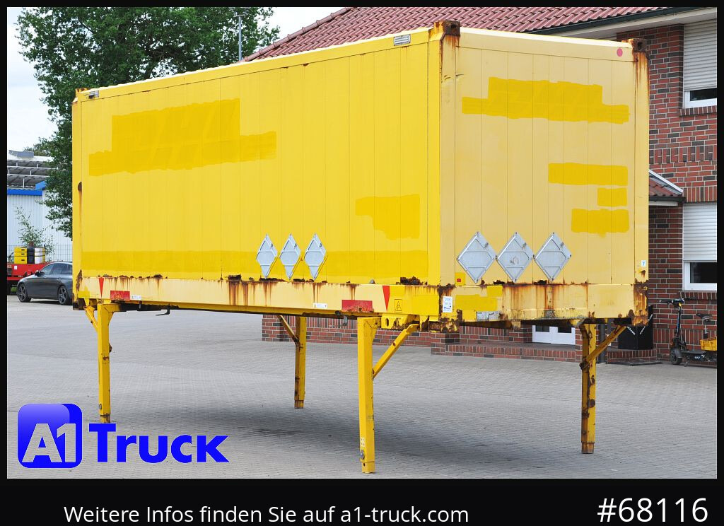 KRONE WB 7,45 Koffer, BDF Wechselbrücke 2560mm - Кузов - фургон: фото 1 KRONE WB 7,45 Koffer, BDF Wechselbrücke 2560mm - Кузов - фургон: фото 1