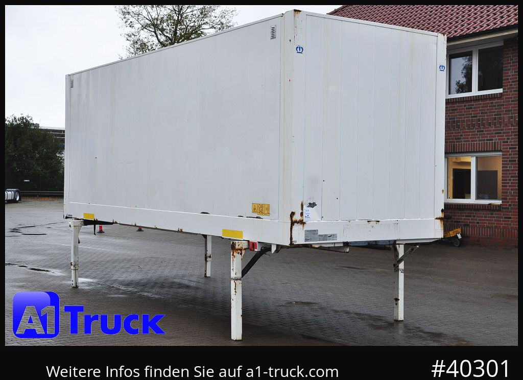 KRONE WB BDF 7,45 Koffer, 2720mm innen, Zurrösen - Кузов - фургон: фото 1 KRONE WB BDF 7,45 Koffer, 2720mm innen, Zurrösen - Кузов - фургон: фото 1