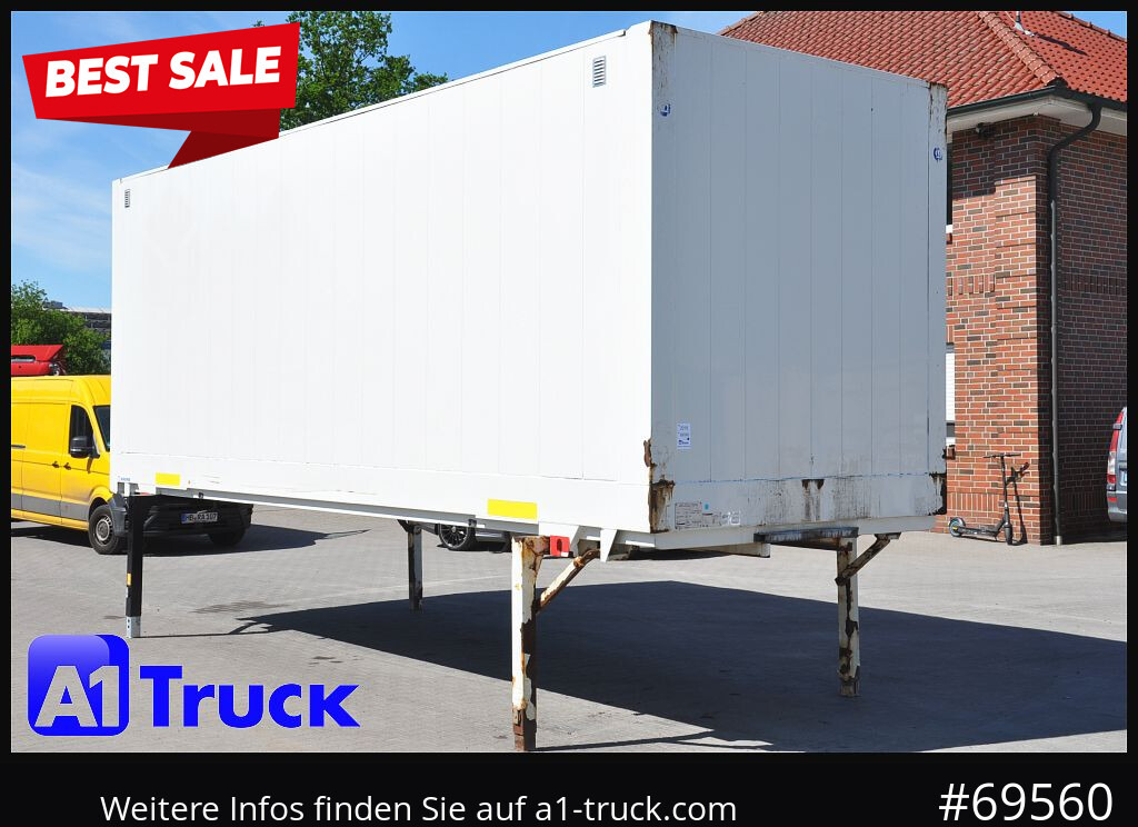 KRONE WB BDF 7,45 Koffer, 2750mm innen, 20 x vorhanden - Кузов - фургон: фото 1 KRONE WB BDF 7,45 Koffer, 2750mm innen, 20 x vorhanden - Кузов - фургон: фото 1