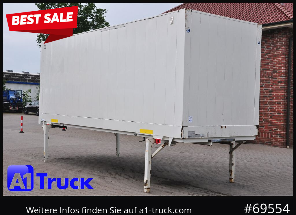 KRONE WB BDF 7,45 Koffer, 2750mm innen, 20 x vorhanden - Кузов - фургон: фото 1 KRONE WB BDF 7,45 Koffer, 2750mm innen, 20 x vorhanden - Кузов - фургон: фото 1