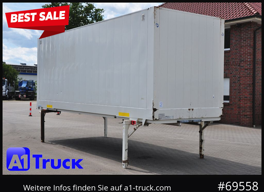 KRONE WB BDF 7,45 Koffer, 2750mm innen, 20 x vorhanden - Кузов - фургон: фото 1 KRONE WB BDF 7,45 Koffer, 2750mm innen, 20 x vorhanden - Кузов - фургон: фото 1